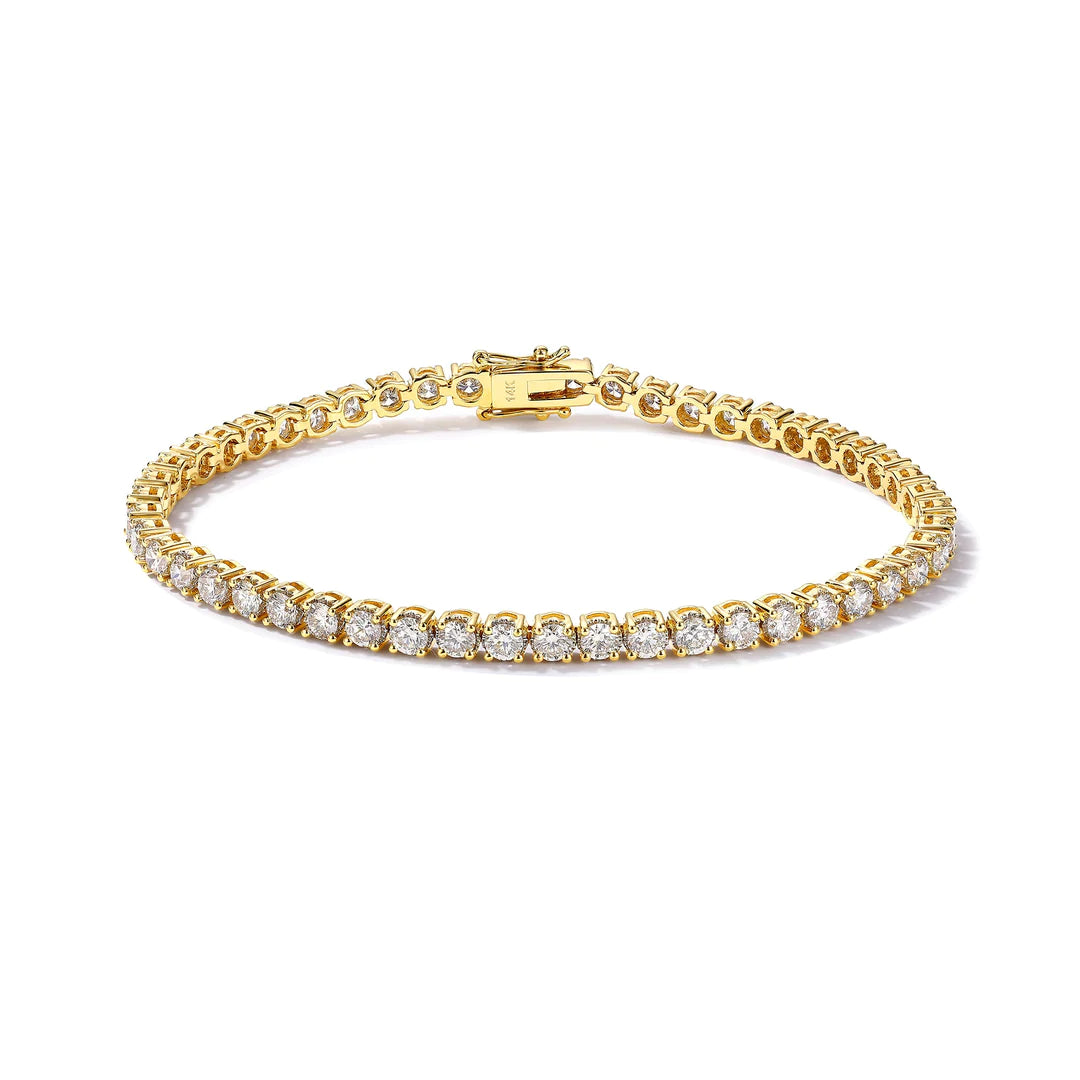 4MM VS1 DIAMOND TENNIS BRACELET