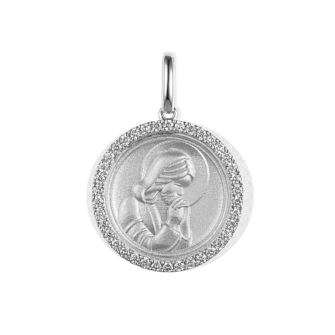 VS1 DIAMOND JESUS PENDANT