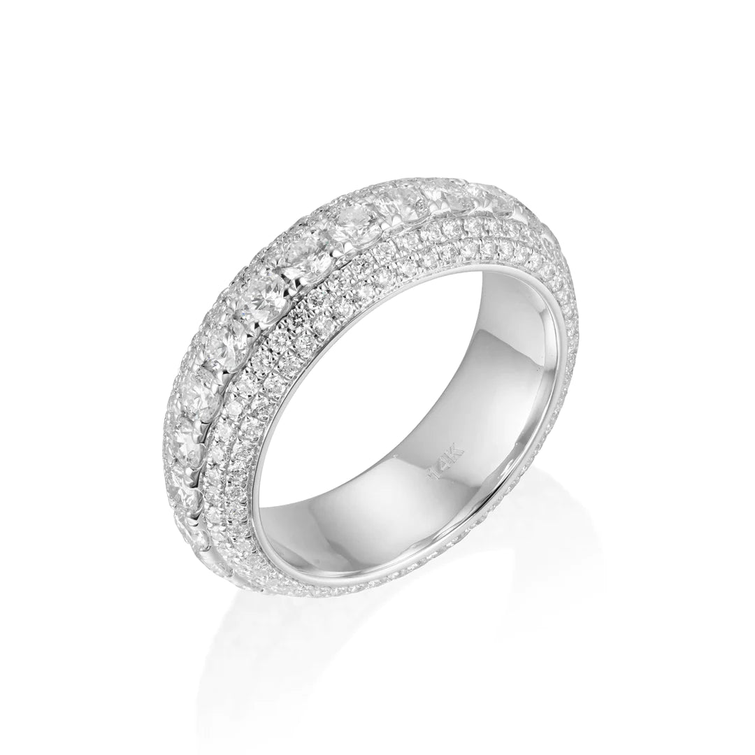 VS1 RAISED DIAMOND RING