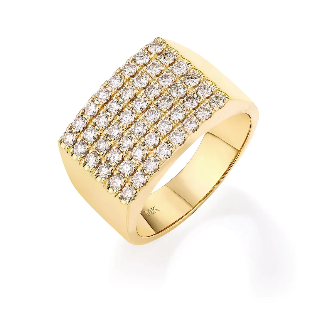 VS1 DIAMOND SQUARE RING